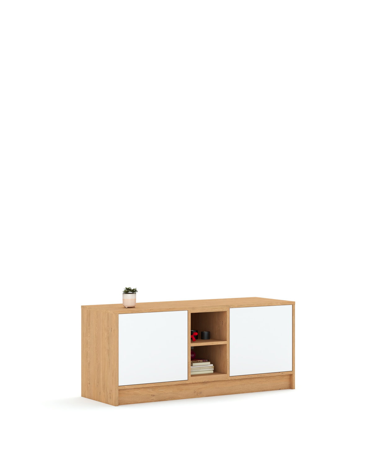 Skříňka RTV 125 Mode White Oak