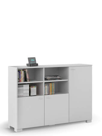 Regál 150 nízký UNI White