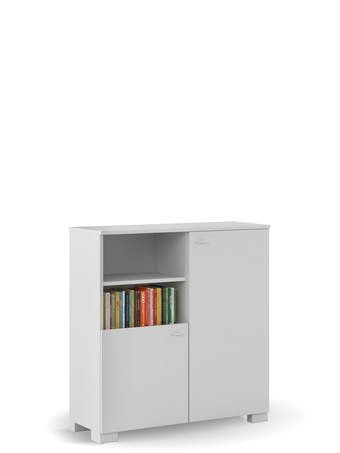 Regál 100 nízký UNI White