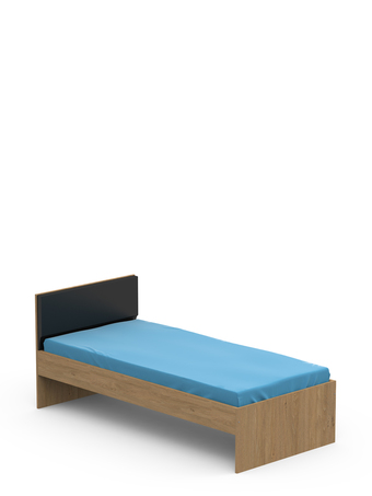 Postel 90x200 Young Dark Oak