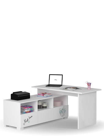 Psací stůl Flex Plus 140 White