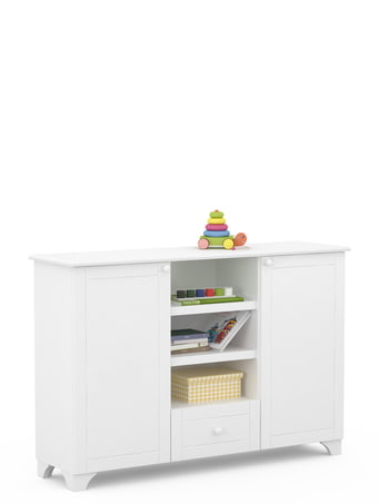 Regál 150 nízký Simple White