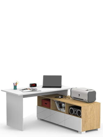 Psací stůl Flex Plus 140 White