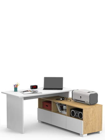 Psací stůl Flex Plus 140 White
