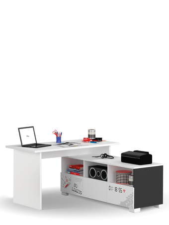 Psací stůl Flex Plus 140 White
