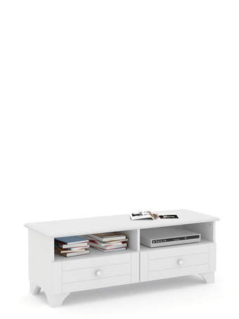 Skříňka RTV 120 Simple White