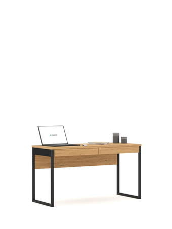 Psací stůl 140 Concrete Oak
