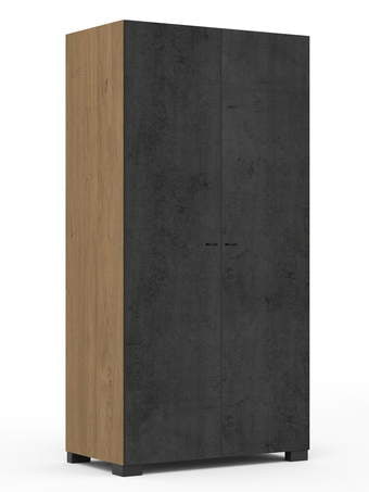 Skříň 100 Go! Concrete Oak