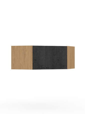Nastávce rohové skříně Go! Concrete Oak