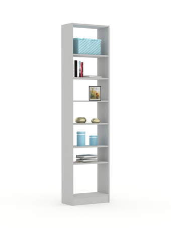Skříňový regál 240 White Grey