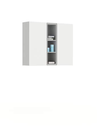 Skříňka 1250-30 White Grey