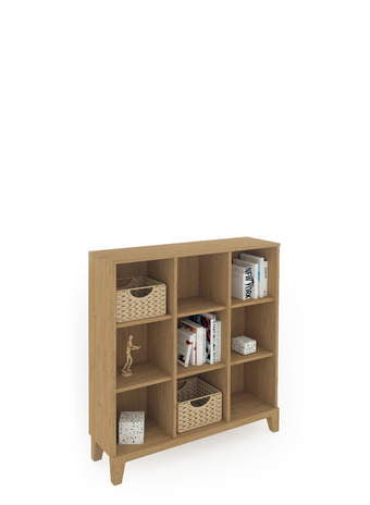 Knihovna Scandi Oak