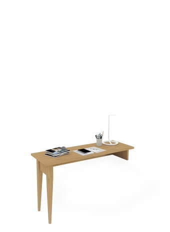 Psací stůl 130x45 L=P Scandi Oak