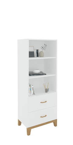 Regál nízký 60 Hygge White