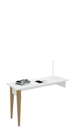 Psací stůl 130x45 L=P Scandi White