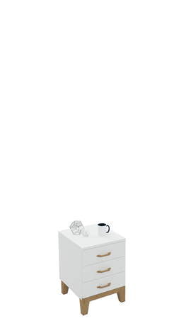 Kontejner 40x45 Hygge White