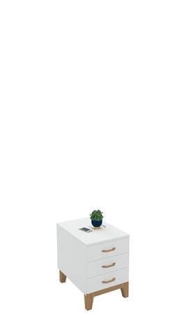 Kontejner 40x60 Hygge White