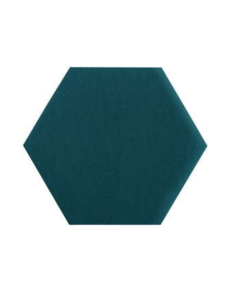 Panel Hexagon Turquoise Piano