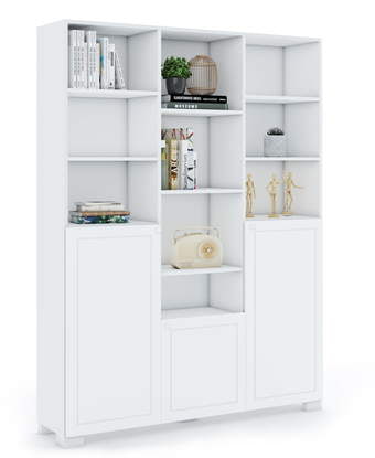 Regál 150 vysoky Frame White