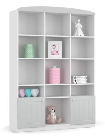 Regál 135 Nordic Grey