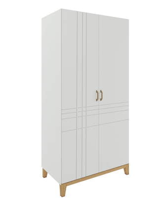Šatní skříň 100/200 Hygge White
