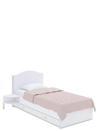 Polstrovaná postel Bella 90x200 White