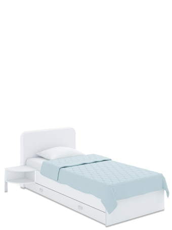 Polstrovaná postel Soft 120x200 White