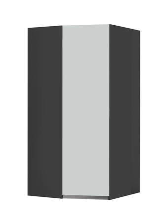 Walk-in rohová šatna L Dark Grey