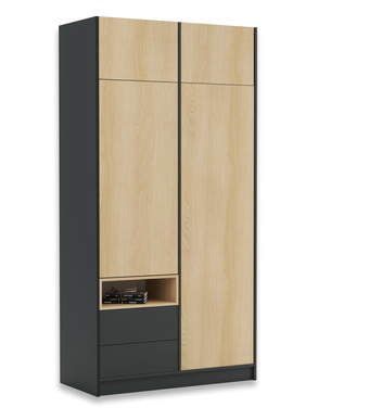 Šatní skříň 120-2-60/240 Loft