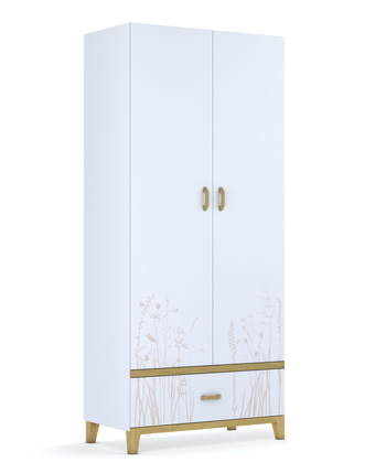 Šatní skříň 100 Garden White
