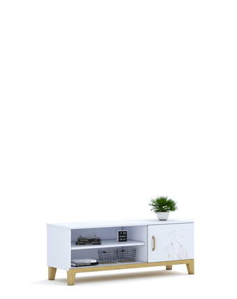 TV skříňka 130 Garden White