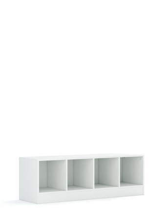 Regál 145 1P White