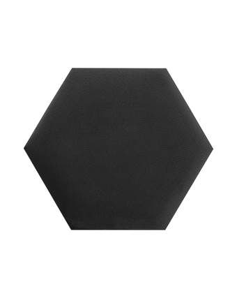 Panel Hexagon Black