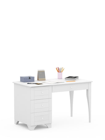 Psací stůl 120 levý Simple White