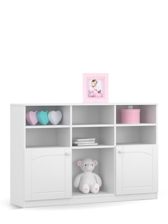 Regál nízký 135 Bianco Fiori