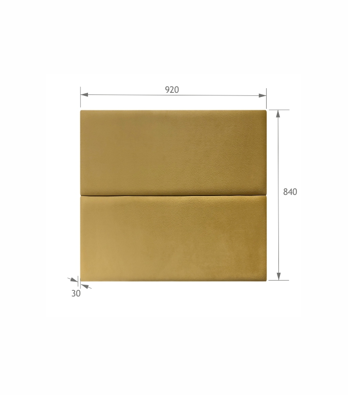 2-Panel 90 Yellow