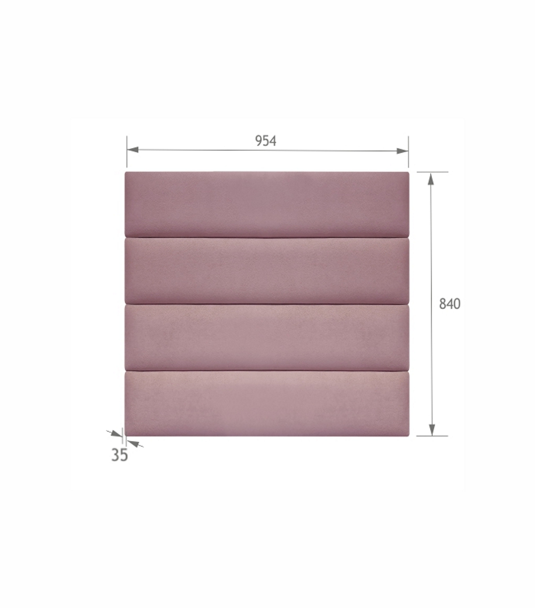 4-Panel 90 Pink