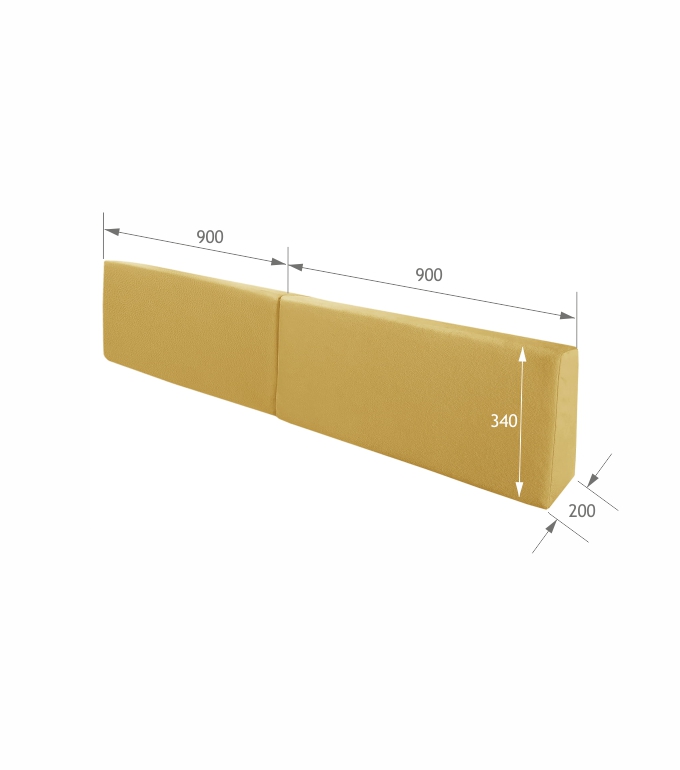 Poduchy Comfy Yellow Poduchy Comfy Yellow