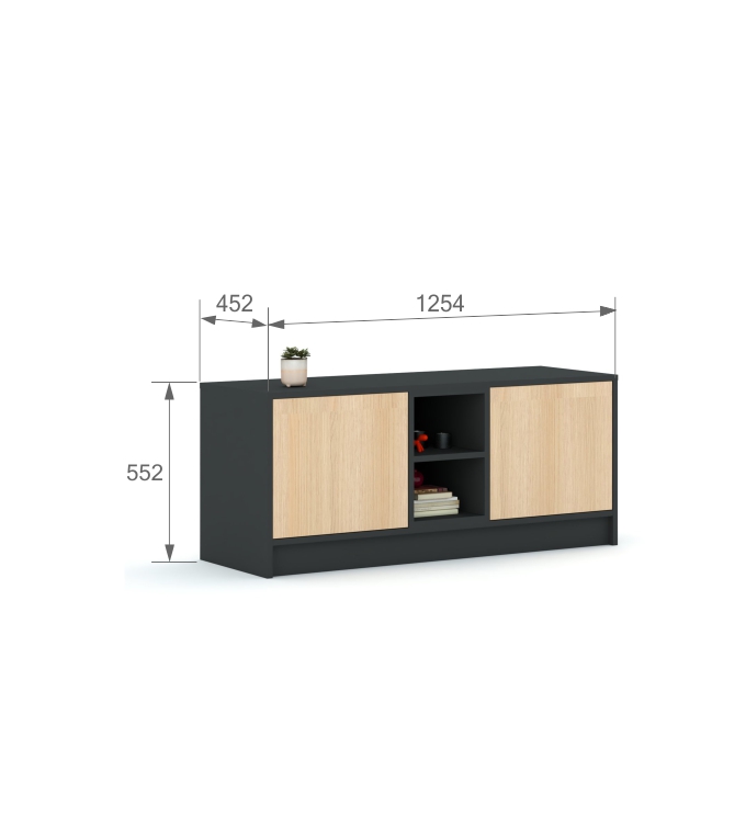 Skříňka RTV 125 Mode Loft Skříňka RTV 125 Mode Loft