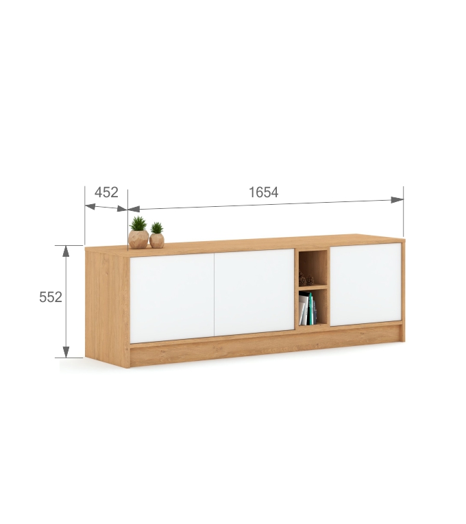 Skříňka RTV 165 Mode White Oak Skříňka RTV 165 Mode White Oak